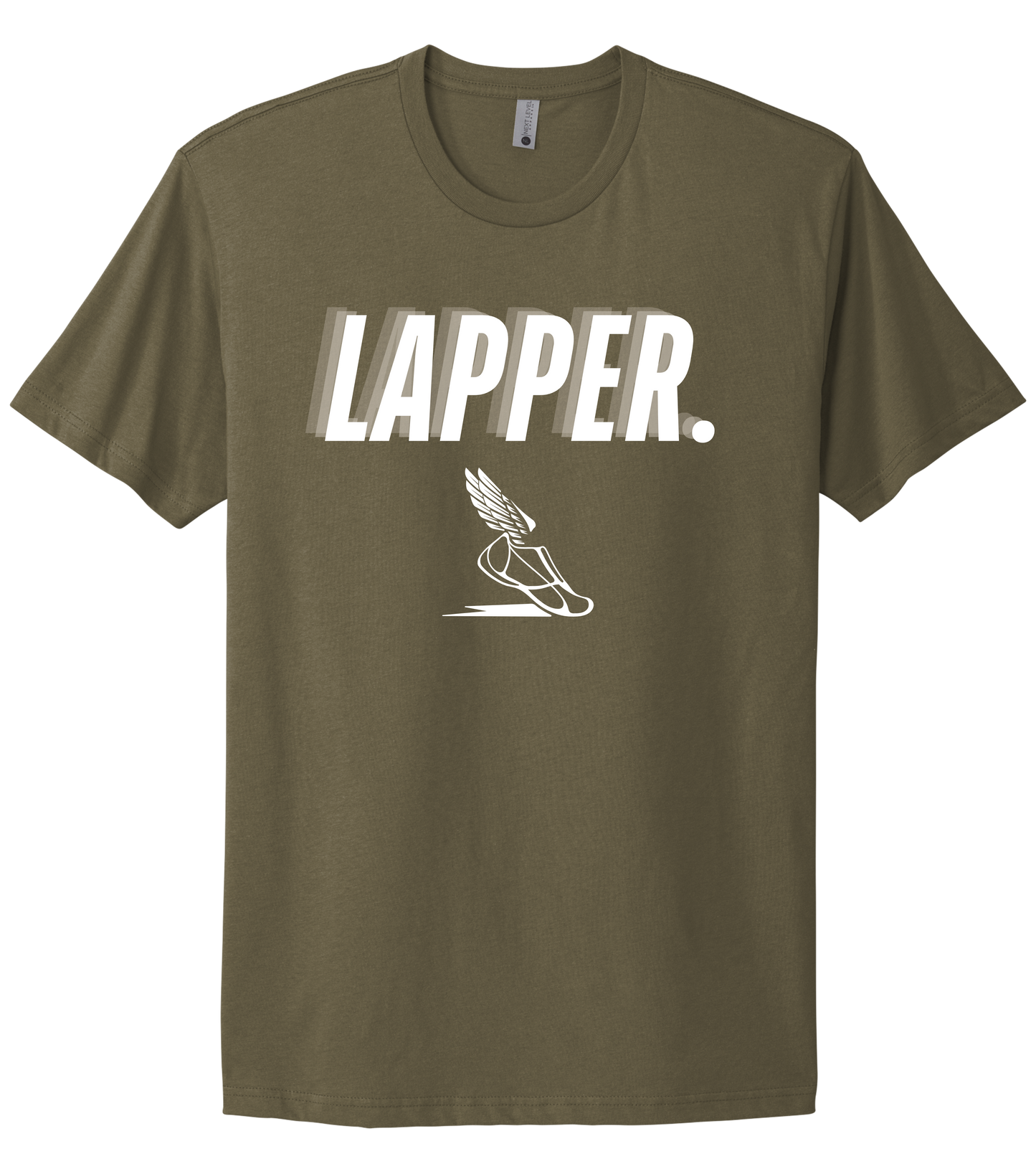 Winged Track Shoe Tee